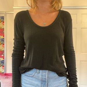 Brandy Melville black longsleeve shirt